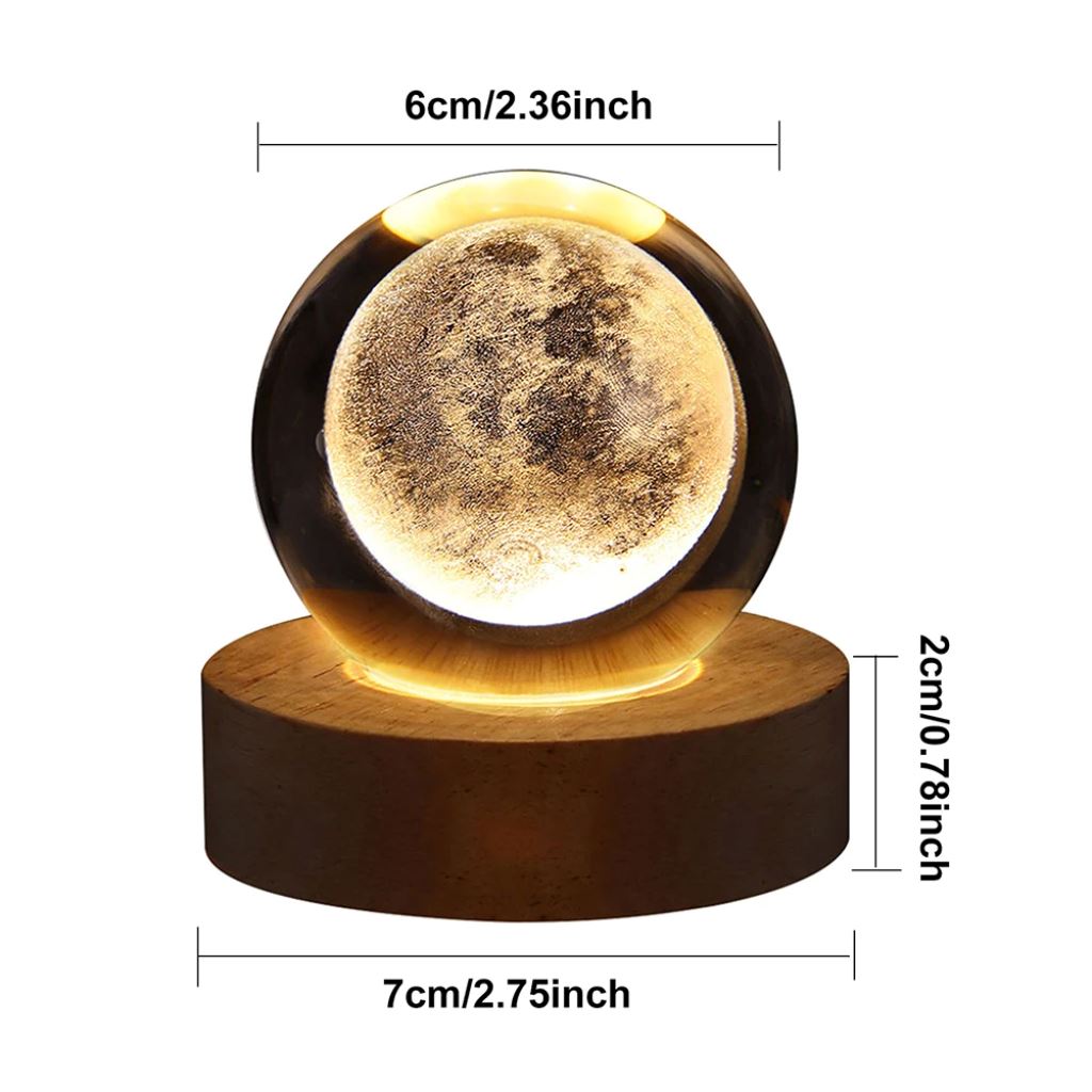 Bola De Cristal Modelo Planetas [Decoração - Arte - Esculturas & Estatuetas][Bola De Cristal Modelo Planetas] Lar Refinado 