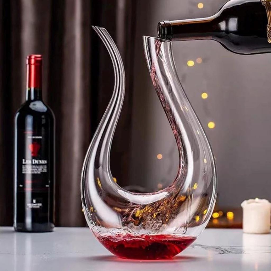 Decanter de Vinho Modelo Bari [Decoração - Bar Em Casa - Decanters][Decanter de Vinho Modelo Bari] Lar Refinado 