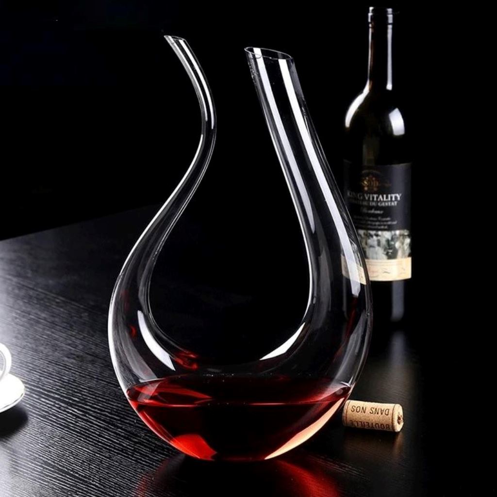 Decanter de Vinho Modelo Bari [Decoração - Bar Em Casa - Decanters][Decanter de Vinho Modelo Bari] Lar Refinado 